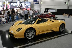 artificial lighting, car, England, exhibition, eye level view, interior, London, The United Kingdom, transport