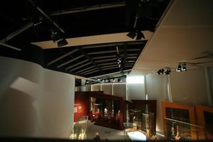 artificial lighting, ceiling, elevated, France, Ile-De-France, interior, light, museum, Paris