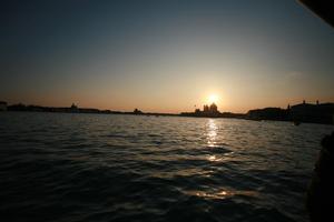 architecture, day, dusk, eye level view, Italia , seascape, sky, sun, sunset, Veneto, Venice