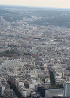 aerial view, autumn, city, cityscape, day, diffuse, diffused light, France, Ile-De-France, Paris