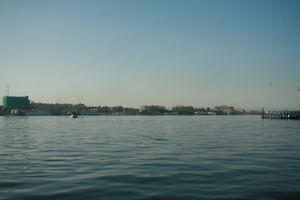 clear, dusk, East Timor, Egypt, Egypt, eye level view, river, river Nile, sky