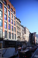 building, car, day, elevated, facade, Manhattan, New York, street, sunny, The United States