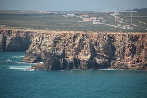 cliffs, day, elevated, looking down, open space, Portugal, Portugal, rocks, Sagres, seascape, shore, summer, sunlight, sunny