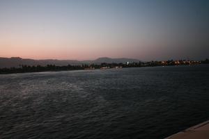 clear, dusk, East Timor, Egypt, Egypt, elevated, evening, landmarks, river Nile, sky