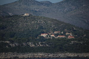 Croatia, day, eye level view, house, mountain, summer, tree, vegetation, woodland