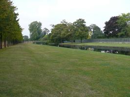 afternoon, canal, day, England, eye level view, grass, natural light, park, summer, sunny, The United Kingdom, tree