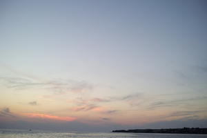 blue, Cirrostratus, cloud, Croatia, dusk, evening, eye level view, natural light, open space, sky, summer, Zadarska