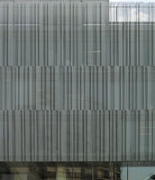 Cartagena, contemporary, day, eye level view, facade, metal, Murcia, net, orthogonal, overcast, panel, Spain, urban