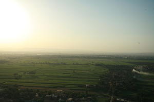 aerial view, clear, dusk, East Timor, Egypt, Egypt, sky, sun, sunset, vegetation