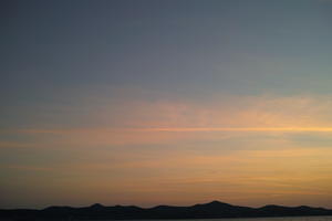 Cirrus, cloud, cloudy, Croatia, dusk, dusk, evening, eye level view, open space, sky, summer, twilight, Zadarska