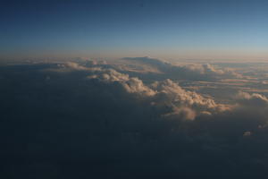 aerial view, cloud, day, dusk