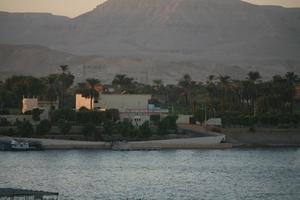 dusk, East Timor, Egypt, Egypt, elevated, landmarks, natural light, palm, river, river Nile, tree, vegetation