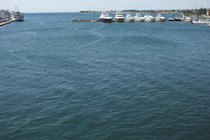 boat, Croatia, day, elevated, harbour, seascape, summer, sunny, Ugljan, yacht, Zadarska