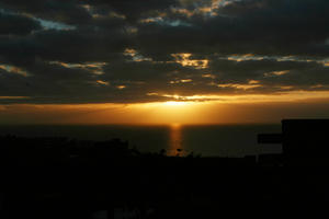 autumn, Canarias, cloud, dusk, evening, eye level view, Las Palmas, seascape, sky, Spain, sunset