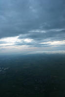 aerial view, cloud, overcast, overcast, sky