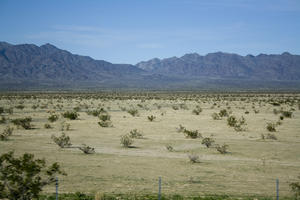 California, clear, day, desert, eye level view, mountain, sky, summer, sunny, The United States