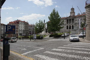 crossing, day, eye level view, pavement, Porto, Porto, Portugal, spring, street, sunny, urban