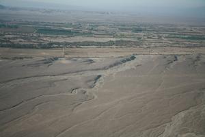 aerial view, agriculture, day, desert, field, Ica, landmarks, natural light, Nazca, Nazca lines, Peru, sunny