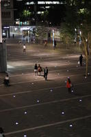 above, artificial lighting, asian, Fukuoka, Fukuoka, group, Japan, night, people, spring, square