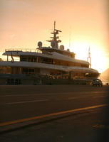 Croatia, day, Dubrovacko-Neretvanska, Dubrovnik, eye level view, harbour, road, summer, sunset, yacht