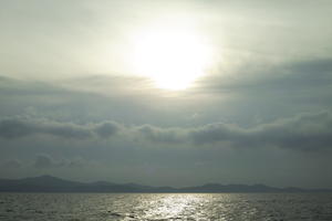 afternoon, Altocumulus, cloud, cloudy, Croatia, day, eye level view, Nimbostratus, open space, seascape, sky, summer, sun, sunlight, Zadarska