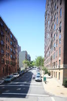 building, car, day, elevated, facade, Manhattan, New York, street, sunny, The United States