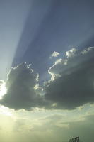 Andalucia, below, cloud, day, San Pedro, sky, Spain, summer, sun glare, sunny