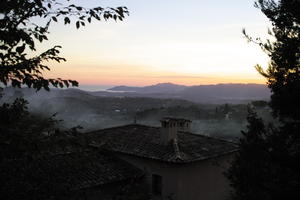 coastline, dusk, elevated, France, mountain, Provence Alpes Cote D