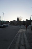 Copenhagen , Denmark, dusk, eye level view, Kobenhavn, pavement, spring, street