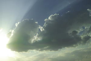 Andalucia, below, cloud, day, San Pedro, sky, Spain, summer, sun glare, sunny