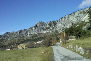 autumn, bright, day, eye level view, France, mountain, Provence Alpes Cote D