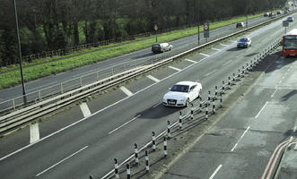 car, cloudy, day, elevated, England, London, road, sunny, The United Kingdom, traffic, winter