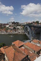 bridge, cityscape, day, elevated, Porto, Porto, Portugal, river, roof, spring, sunny, urban