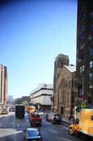 building, day, elevated, jeep, Manhattan, New York, street, sunny, The United States, truck