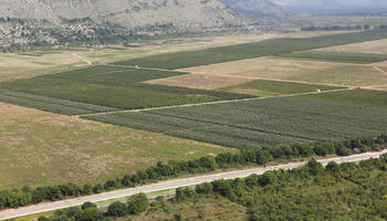 autumn, Croatia, day, elevated, field, mountain, sunny, valley