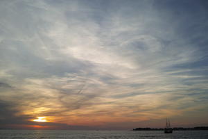 cloud, Croatia, eye level view, sky, spring, sunset