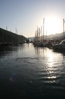 boat, bright, Croatia, Dubrovacko-Neretvanska, Dubrovnik, dusk, eye level view, marina, transport, yacht