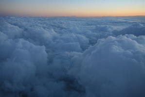 aerial view, cloud, Croatia, Dubrovacko-Neretvanska, Dubrovnik, dusk, evening, summer, tropopause