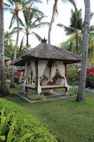 Bali, day, eye level view, garden, grass, hotel, Indonesia, pavilion, plant, resort, shrub, summer, sunny, tropical