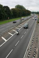 car, day, elevated, England, grass, guardrail, London, natural light, road, The United Kingdom, vegetation