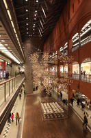 artificial lighting, ceiling, decoration, elevated, interior, Poland, Poznan, shopping centre, Wielkopolskie