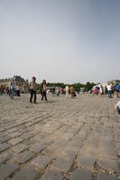 architecture, day, France, group, Ile-De-France, lowered, Paris, pavement, people, plaza, spring