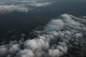 aerial view, cloud, overcast, overcast, sky