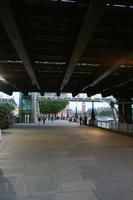 day, diffuse, diffused light, England, eye level view, London, natural light, pavement, riverbank, summer, The United Kingdom, underpass