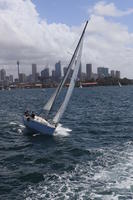 Australia, boat, cityscape, day, eye level view, New South Wales, seascape, summer, sunny, Sydney, yacht