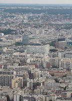 aerial view, autumn, city, cityscape, day, diffuse, diffused light, France, Ile-De-France, Paris