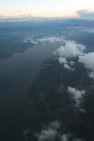 aerial view, cloud, overcast, overcast, sky