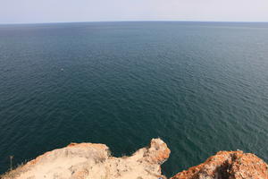 Bulgaria, cliff, day, elevated, seascape, sunny, Varna