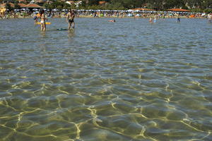 beach, Croatia, day, direct sunlight, eye level view, outdoors, people, summer, sunlight, sunny, sunshine