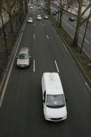 above, car, city, day, France, Ile-De-France, natural light, Paris, road, traffic, urban, winter